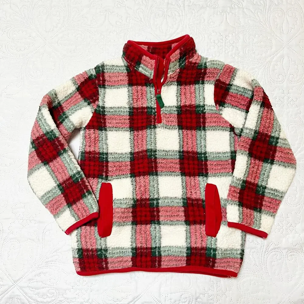 Gymboree Sherpa Fleece Half Zip Pullover Size 5T